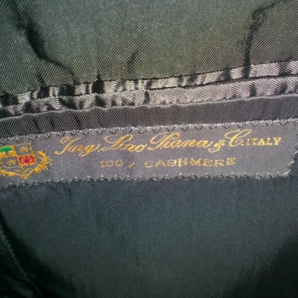 SAKS FIFTH AVENUE LORO PIANA CASHMERE blazer 39L - Picture 4 of 7